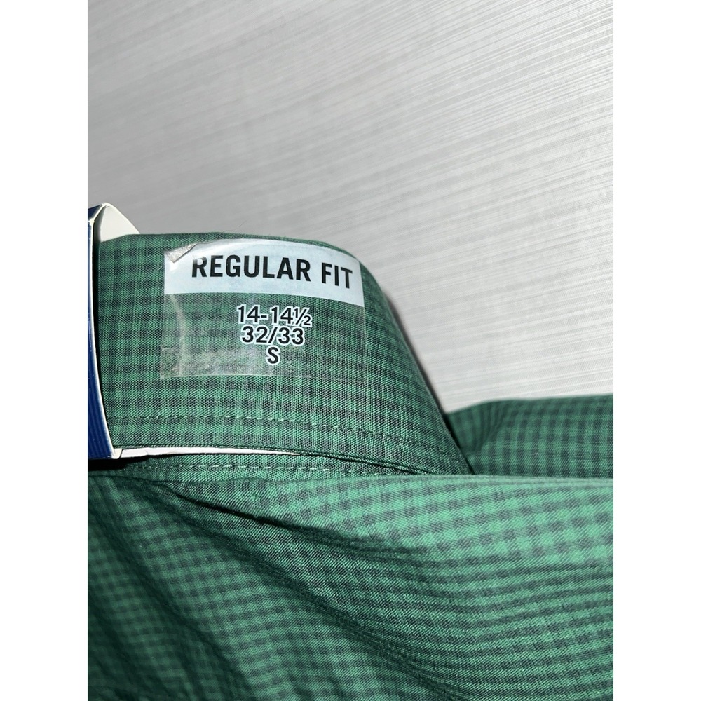 Izod All-over Stretch LS Regular Fit Shirt Men's Size‎ (14-14.5 32/33 Small) NWT - Picture 11 of 14